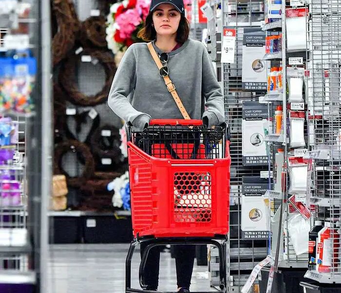 Lucy Hale Shop at the Michaels Store in Studio City