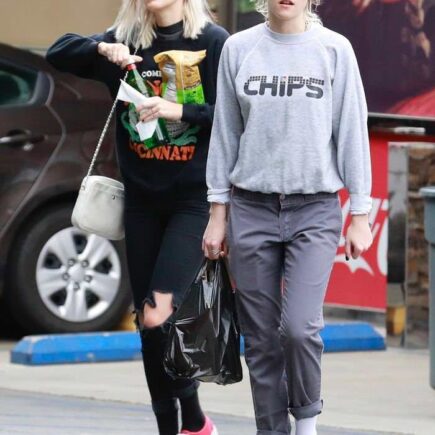 Kristen Stewart and Dylan Meyer Grabbing Groceries in LA