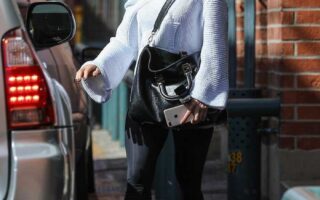 Kate Beckinsale in LA Running Errands With a Friend