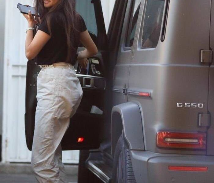 Shay Mitchell Outside M cafe in West Hollywood