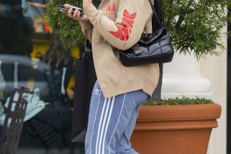 Jordyn Woods Outside Feature Store in Calabasas