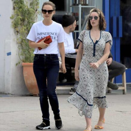 Natalie Portman Casual Outfit Out in Los Angeles