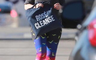 Jennifer Love Hewitt Flaunts Gym-Ready Look in Vibrant Leggings and Gray Top