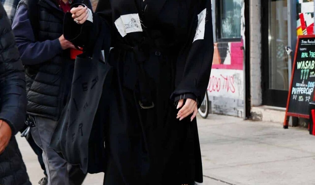 Angelina Jolie Turns Heads in All-Black Ensemble in New York