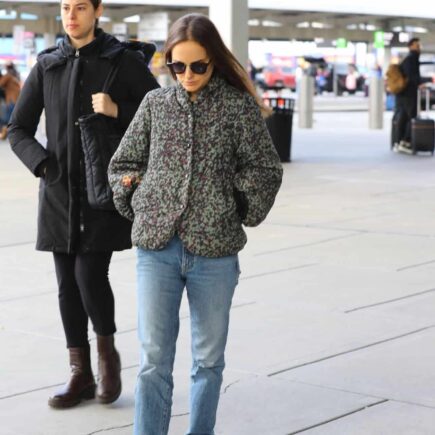 Natalie Portman Embraces City Style as She Lands at JFK Airport