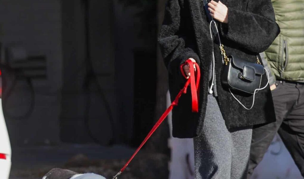 Julia Garner Sports a Relaxed Look During Her Dog Walk in New York