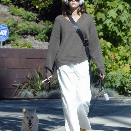 Kaia Gerber Showcases Her Knack for Elevating Simple Outfits on LA Stroll