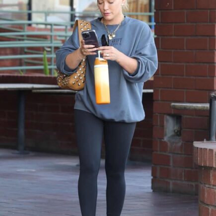 Hilary Duff Shows Off Her Effortlessly Chic Grocery Shopping Style