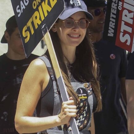 Alison Brie and Dave Franco Join SAG-AFTRA Strike Protest