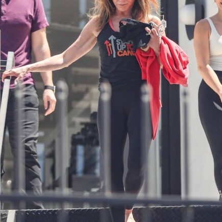 Jennifer Aniston Flaunts Post-Workout Glow During Outing in Los Angeles