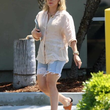 Hilary Duff is Effortlessly Cool While Running Errands in Studio City