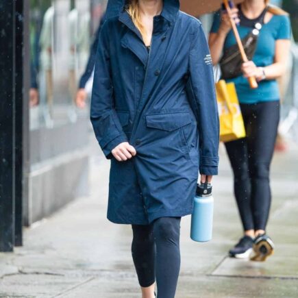 Jennifer Lawrence Embraces Rainy Day Style with Effortless Charm