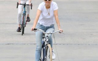 Jennifer Connelly and Paul Bettany’s Joyful Bike Ride Date in NYC