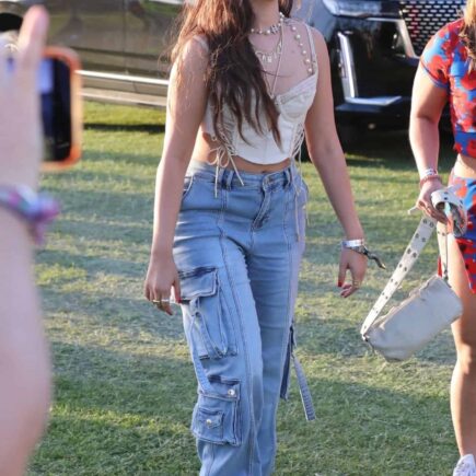 Camila Cabello Arrives at the 2023 Coachella Festival in Indio