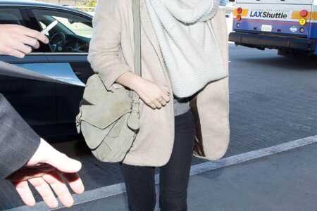 Emma Watson Seen Arriving Effortlessly Chic at LAX Airport