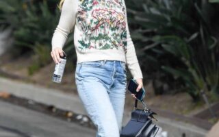 Jennifer Lawrence Showcases Effortless Style in a Relaxed Outfit in LA