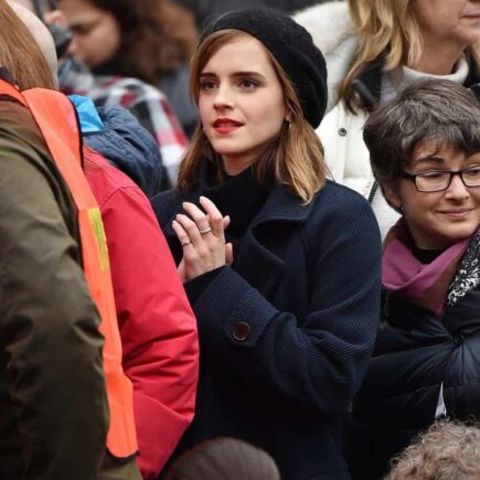 Emma Watson Attended the Women’s March Against Trump in Washington, D.C