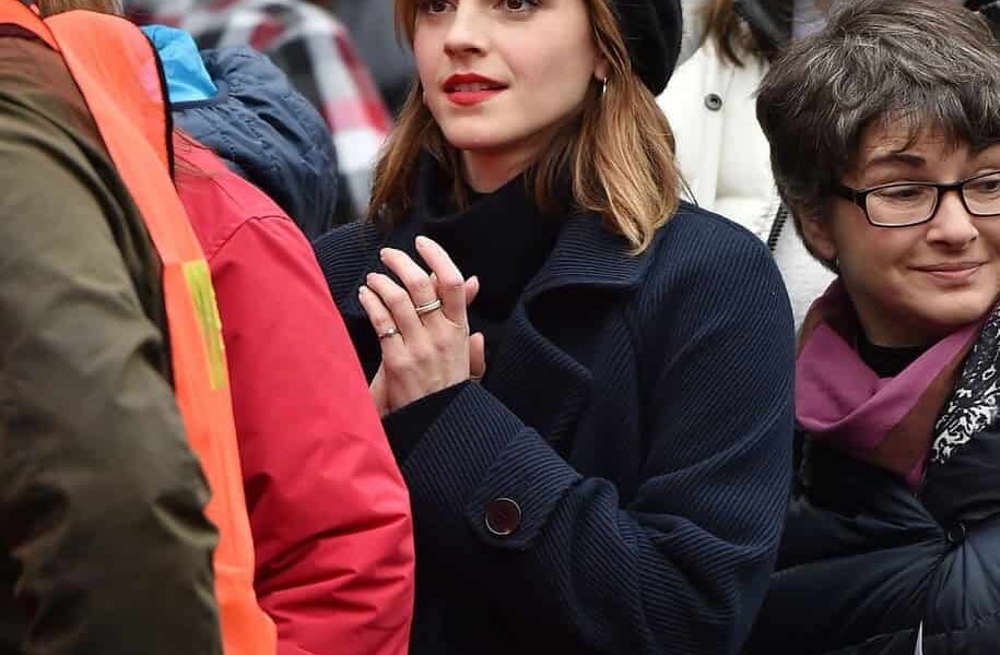 Emma Watson Attended the Women’s March Against Trump in Washington, D.C