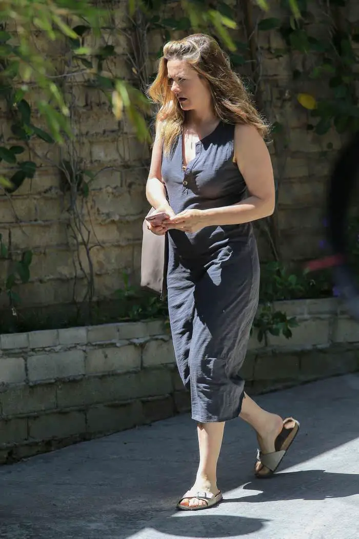 alicia silverstone steps out for some fresh air without a mask in la 4