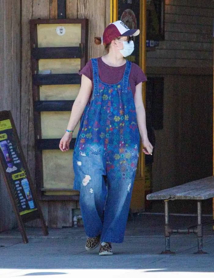 alyson hannigan in oversized overalls step out for supplies 2