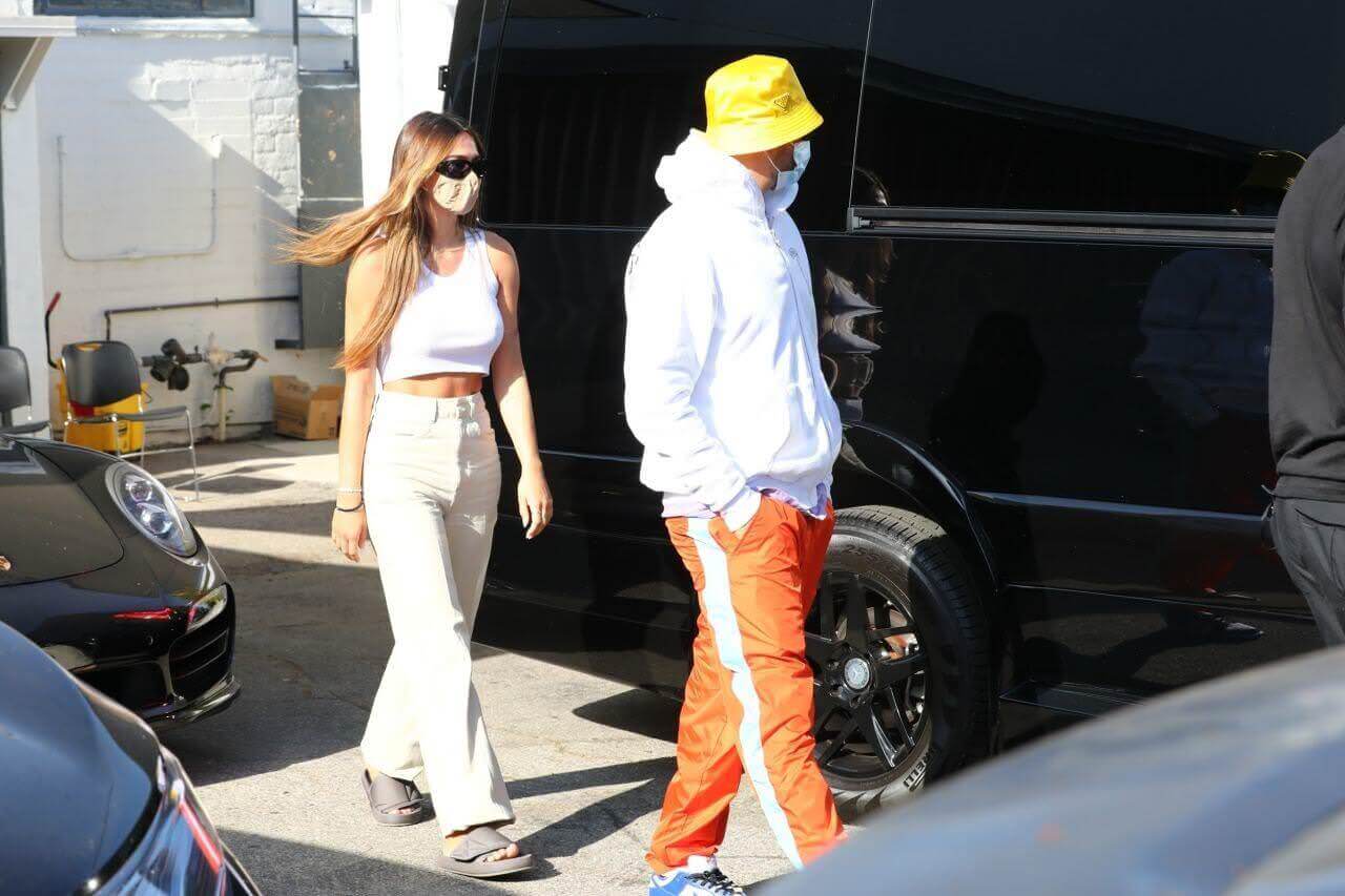 amelia hamlin and scott disick outside a hair salon in beverly hills 2