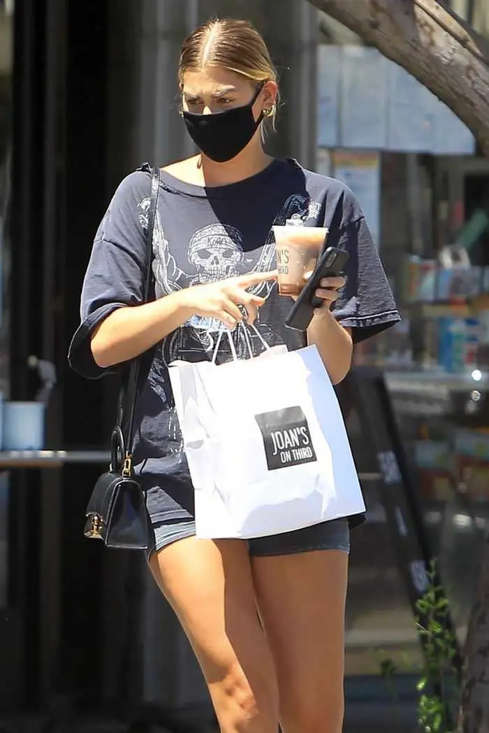 ashley tisdale displays her legs in short cycling shorts 4
