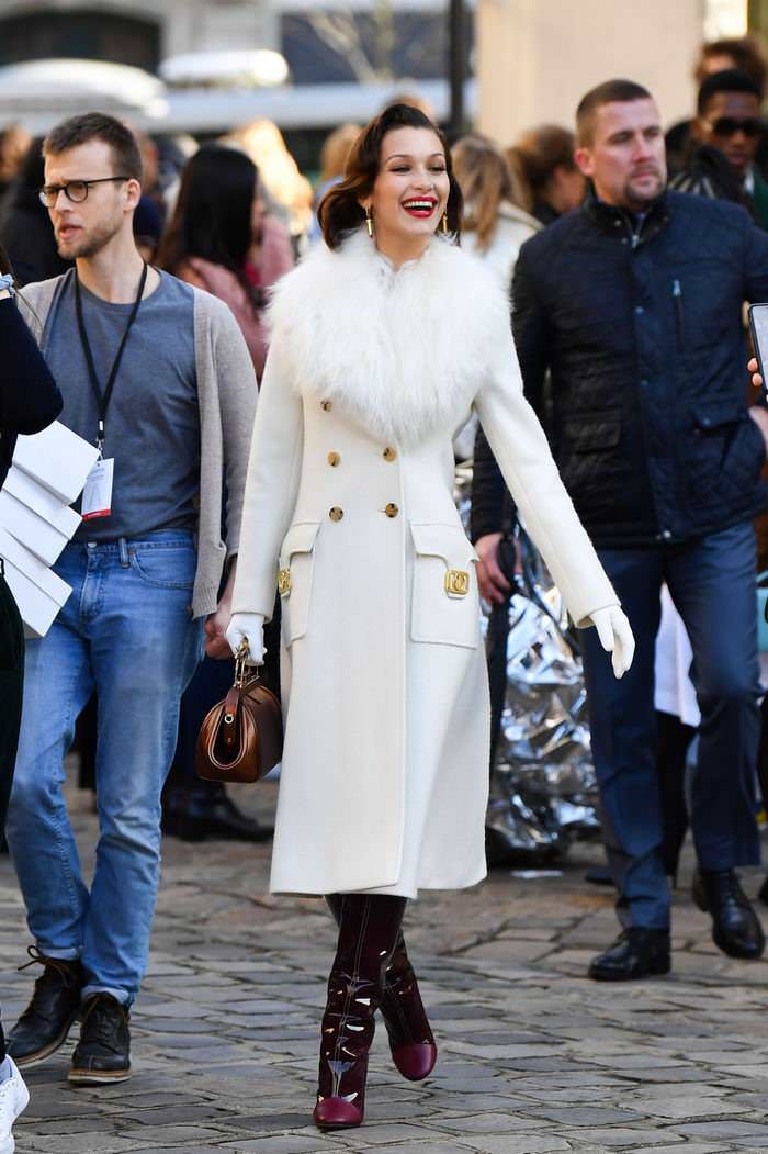 bella hadid leaving lanvin fashion show in paris 2