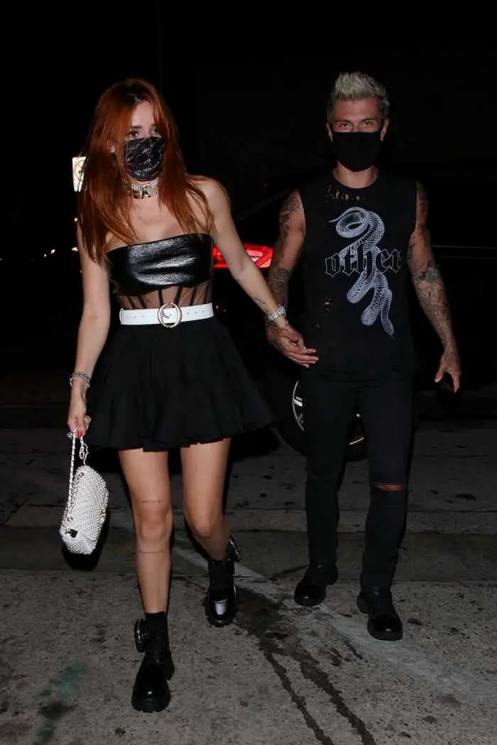 bella thorne and benjamin mascolo step out for dinner in west hollywood 3