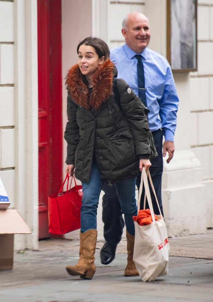 emilia clarke running errands in london 2