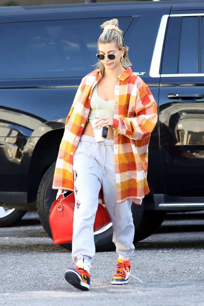 hailey rhode bieber hits up the dance studio in west hollywood 2