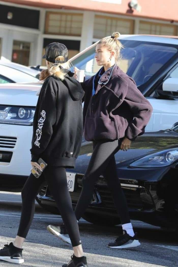 hailey rhode bieber leaving earthbar in west hollywood 1