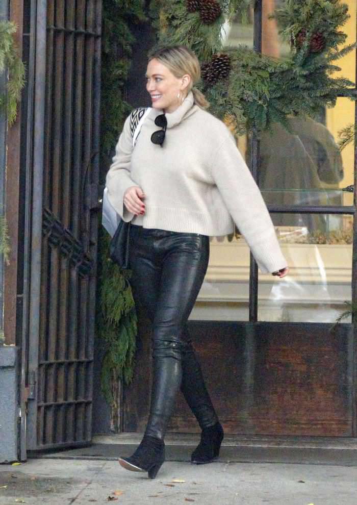 hilary duff out in beverly hills 2