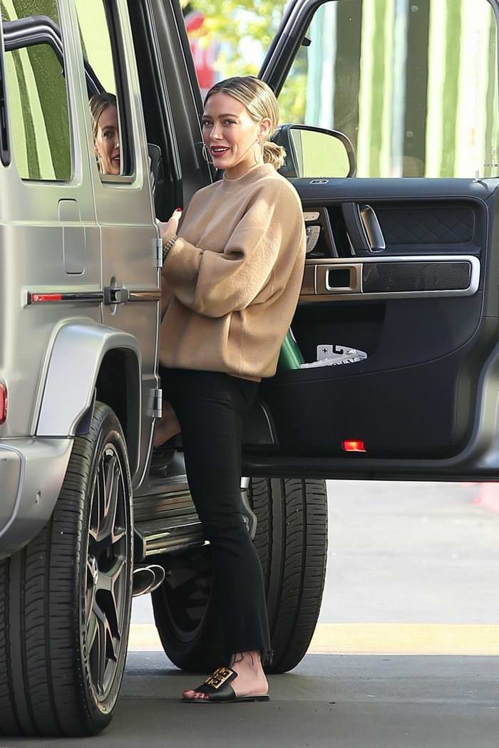 hilary duff out in studio city 2 2