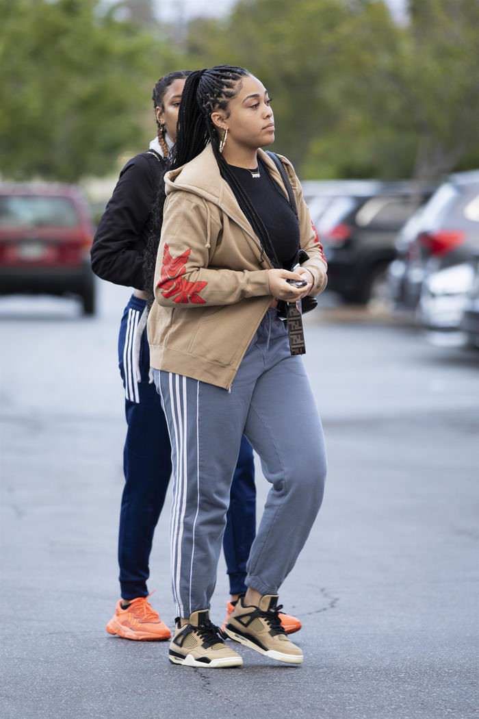 jordyn woods outside feature store in calabasas 4