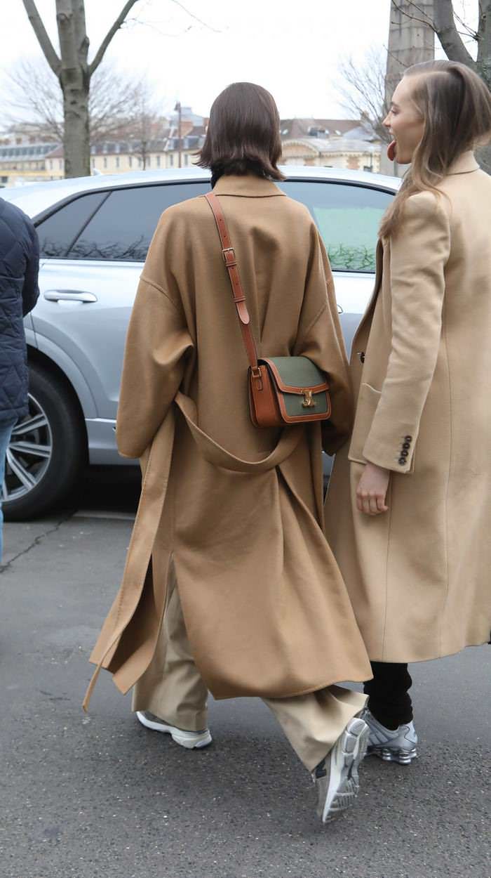 kaia gerber out in paris during pfw 2