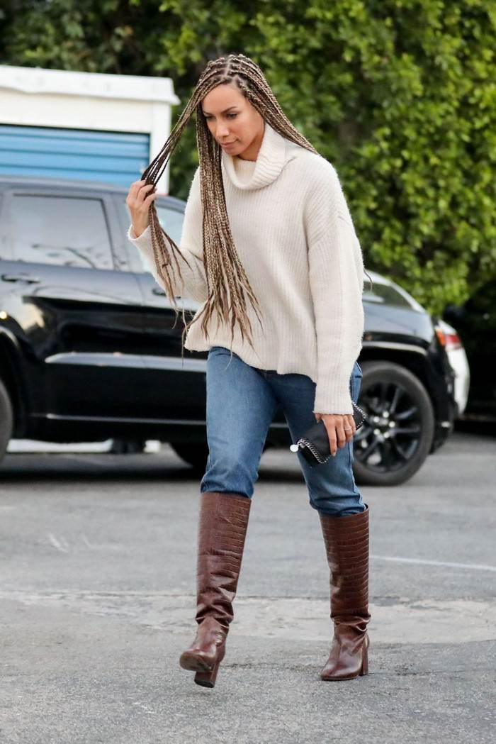 leona lewis seen at parking lot in west hollywood 3