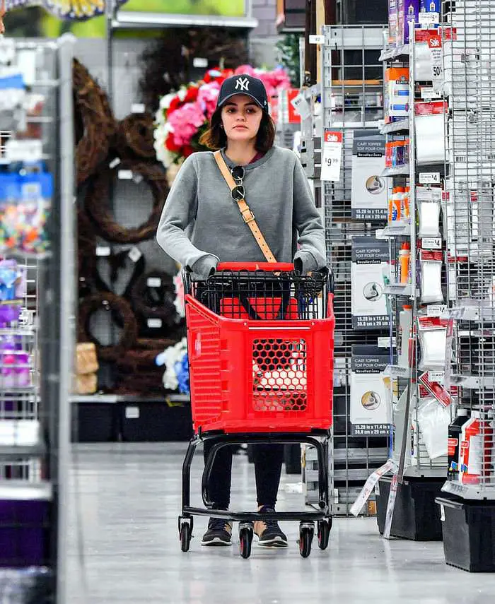 lucy hale shop at the michaels store in studio city 2