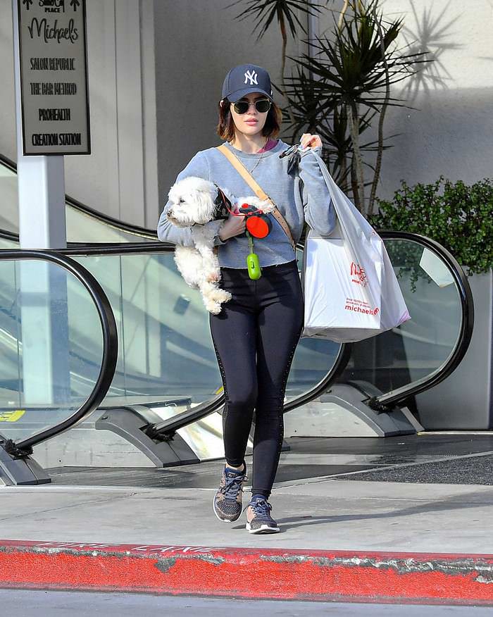 lucy hale shop at the michaels store in studio city 3
