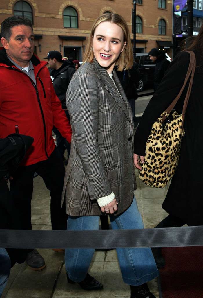 rachel brosnahan at 2020 sundance film festival in park city 2