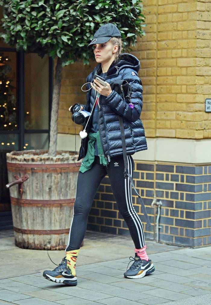 suki waterhouse in spandex out in london 1